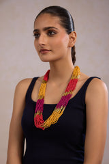 Beaded Necklace - Multicolor