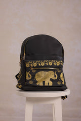 Printed Everyday Bagpack - Beige