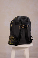 Printed Everyday Bagpack - Beige