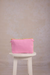 Boho Beaded Clutch Bag - Multicolor