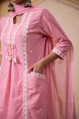 Pankhuri Embroidered Suit Set