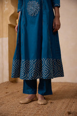 Nila Anarkali Suit Set