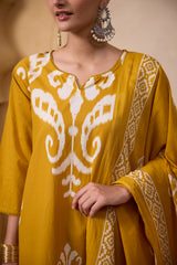 Kanak Bandhani Print Suit Set