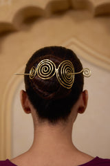 Hair Bun Clip - Spiral
