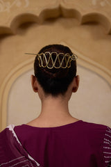 Hair Bun Clip - Wave