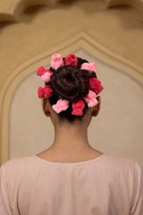 Crochet Hair Scrunchie