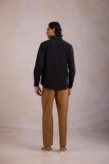 Relaxed Fit Trousers - Mustard